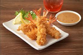 Deep Fried Tiger Prawns
